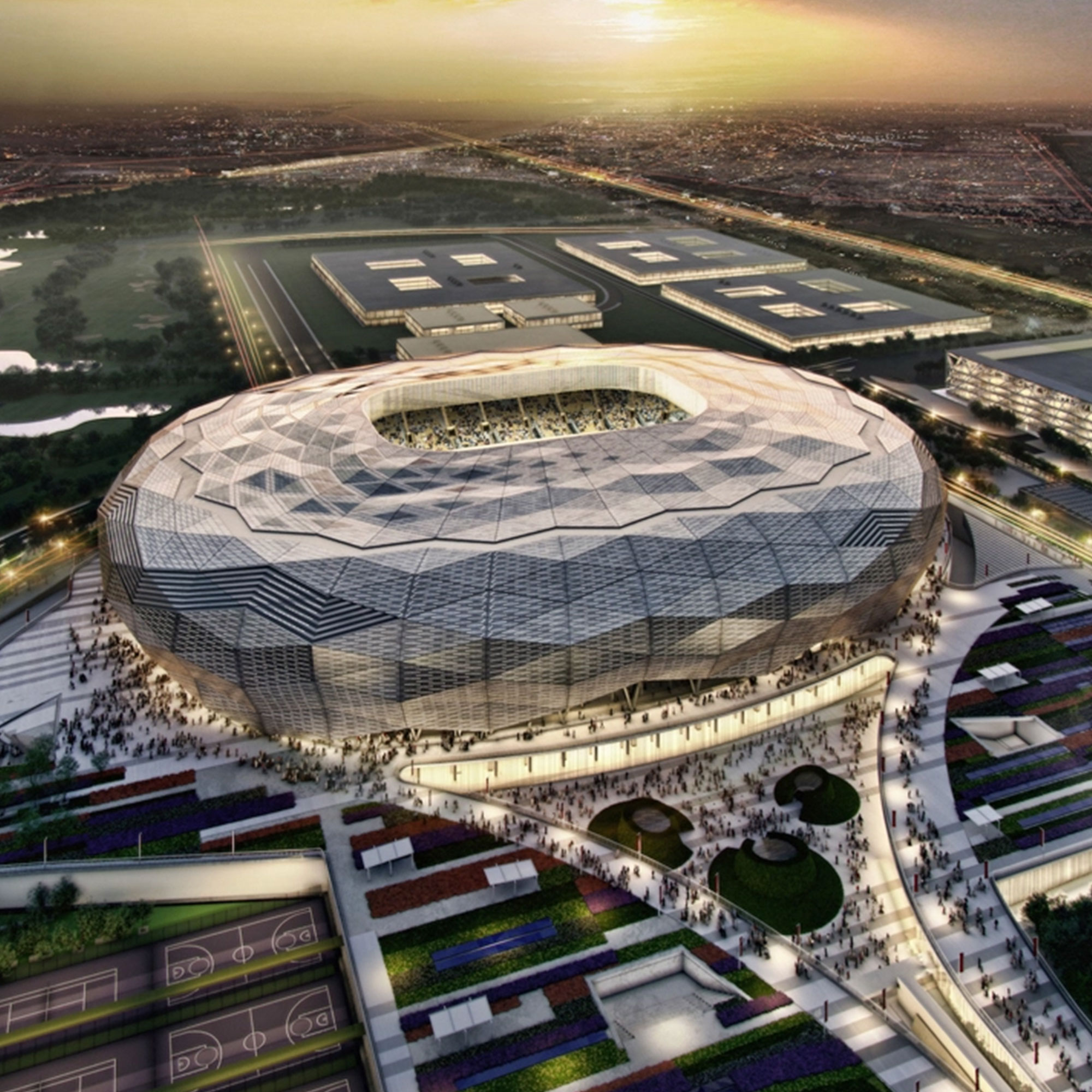 FIFA Education City Stadyumu projesi